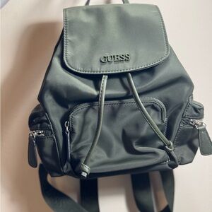 Green Guess Backpack Purse